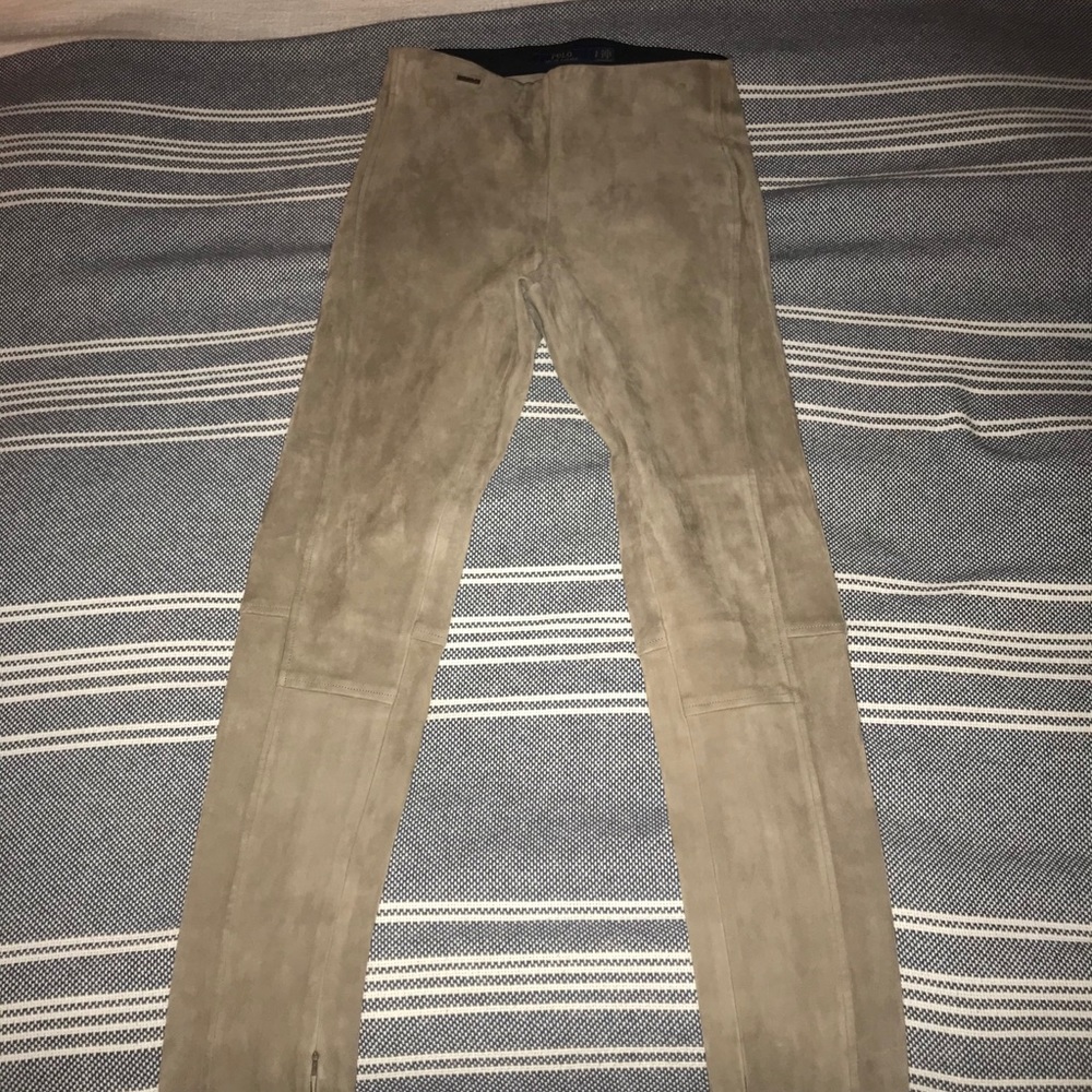 Ralph Lauren Polo Real Suede Leggings
